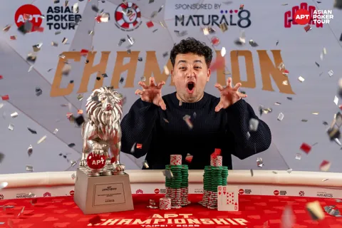 Jon Rounce-Sue Claims Career-Best TWD 7.5M (~USD 243K) with Inaugural Natural8 Cup Championship Win
