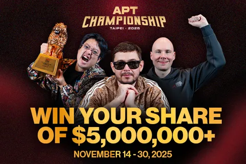 🤯 There are many ways to qualify to the APT Championship 2025 Main Event! 